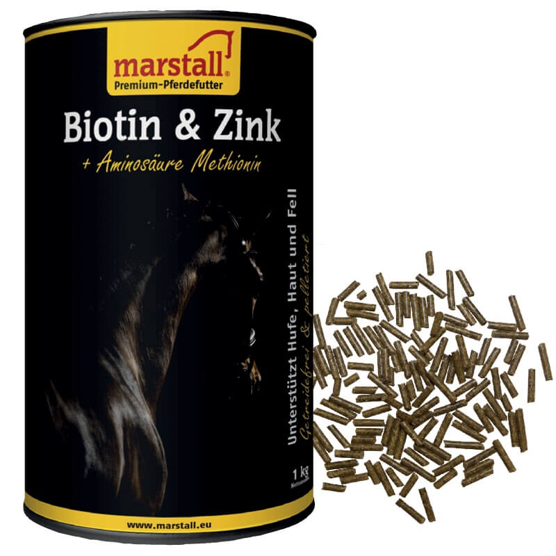 Marstall Biotin & Zink Biotintilskud med zink til hud og hove